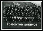 1961 Topps CFL Edmonton Eskimos Team