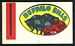 1961 Topps Flocked Stickers Buffalo Bills