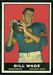 1961 Topps Bill Wade football card