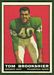 1961 Topps Tom Brookshier football card