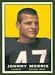 1961 Topps Johnny Morris football card