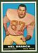 1961 Topps Mel Branch football card