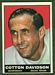 1961 Topps Cotton Davidson football card