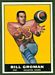 1961 Topps Bill Groman football card
