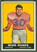 1961 Topps football card #144: Mike Dukes