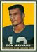 1961 Topps Don Maynard football card