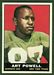 1961 Topps Art Powell football card