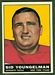 1961 Topps football card #152: Sid Youngelman
