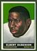 1961 Topps Elbert Dubenion football card