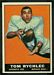 1961 Topps football card #164: Tom Rychlec