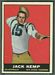 1961 Topps Jack Kemp football card