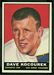 1961 Topps Dave Kocourek football card