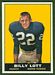 1961 Topps Billy Lott football card