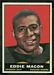 1961 Topps football card #183: Eddie Macon