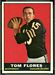 1961 Topps Tom Flores football card