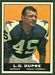 1961 Topps L.G. Dupre football card