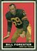 1961 Topps football card #46: Bill Forester