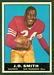 1961 Topps J.D. Smith football card
