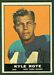 1961 Topps football card #87: Kyle Rote