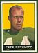 1961 Topps football card #99: Pete Retzlaff
