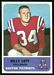 1962 Fleer Billy Lott football card