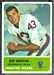 Jim Norton - 1962 Fleer football card #52 - click to see large image Jim Norton - 1962 Fleer football card #52