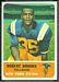 1962 Fleer Robert Brooks football card