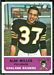 1962 Fleer football card #67: Alan Miller