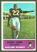 Wayne Crow - 1962 Fleer football card #73 - click to see large image Wayne Crow - 1962 Fleer football card #73