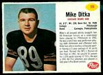 1962 Post Cereal Mike Ditka football card