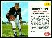 1962 Post Cereal football card #116: Johnny Morris