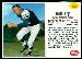 1962 Post Cereal Bob Fry football card