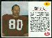 1962 Post Cereal Ed Henke football card