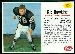 1962 Post Cereal Rip Hawkins football card
