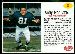 1962 Post Cereal Andy Robustelli football card