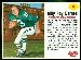 1962 Post Cereal Bill Barnes football card