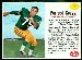 1962 Post Cereal Forrest Gregg football card