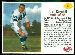 1962 Post Cereal Gail Cogdill football card