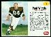 1962 Post Cereal football card #75: Paul Wiggin