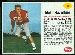 1962 Post Cereal football card #96: Matt Hazeltine