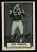 1962 Topps CFL Wes Gideon football card