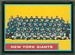 1962 Topps football card #114: Giants Team
