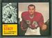 1962 Topps Bill Stacy football card