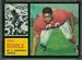 1962 Topps Fate Echols football card