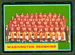 1962 Topps football card #175: Redskins Team