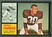 1962 Topps football card #34: Bernie Parrish