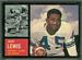 1962 Topps football card #51: Dan Lewis