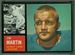 1962 Topps Jim Martin football card