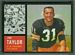 1962 Topps Jim Taylor football card