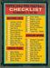 1962 Topps football card #76: Checklist 